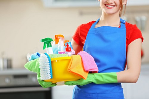 Illustration of accessible carpet cleaning services information for Goodmayes visitors