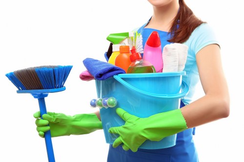 Upholstery stain removal process in Goodmayes home