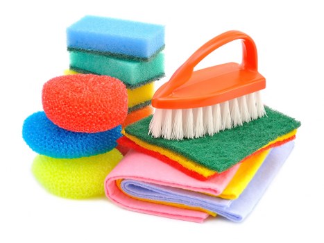 Local waste sorting and recycling process for carpet cleaning